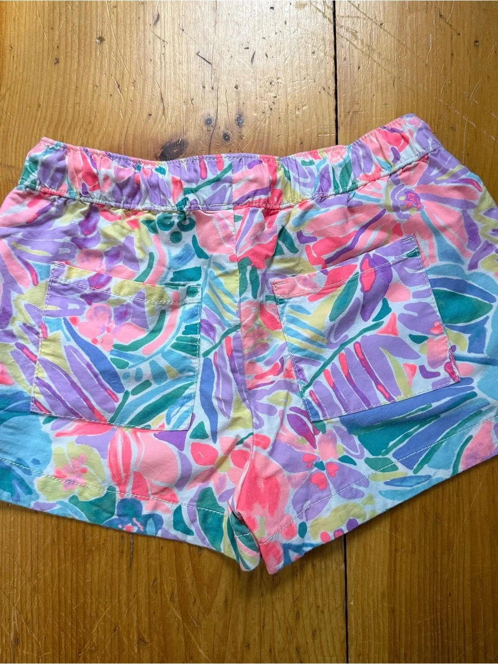 OshKosh B'gosh Bright Floral Elastic Waist Shorts